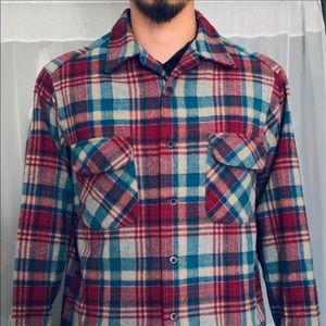 Vintage Pendleton Men’s Wool Flannel Shirt